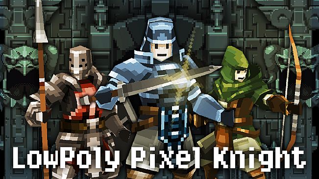 RPG Developer Bakin LowPoly Pixel Knight