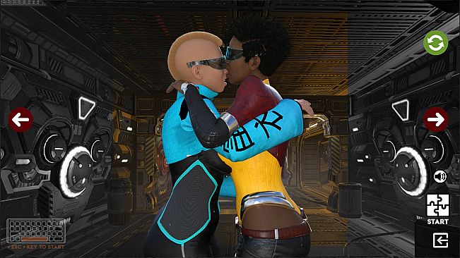 Two Hot Chicks: an Erotica Porn Space Orgy!