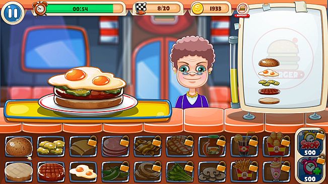 Top Burger Shop Simulator