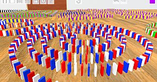 Domino Effect: Build and Topple