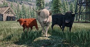 Ranch Simulator: Highland Cows Pack - Build, Farm, Hunt