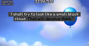 Winnie-the-Pooh's book writing speedrunner