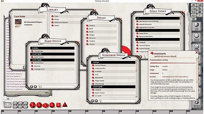 Fantasy Grounds - D&D Elemental Evil Player's Companion
