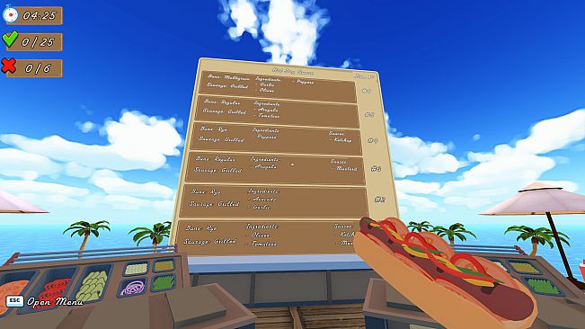 Seaside Cafe Rush Hour