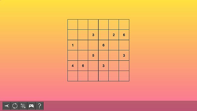 My Sudoku - Classic 6x6 Medium 6