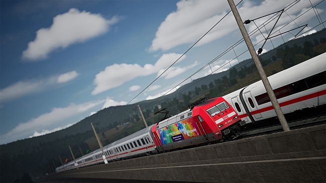 Train Sim World 7: Expert DB BR 101 on Kassel - Würzburg Gameplay Pack