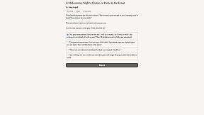 A Midsummer Night's Choice