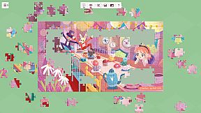 Alice in Wonderland - a jigsaw puzzle tale