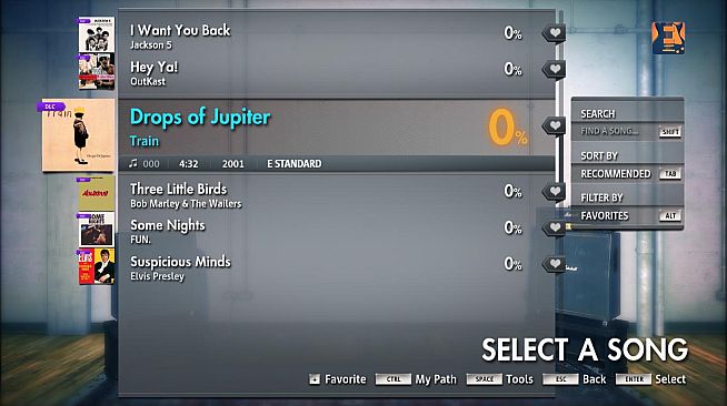 Rocksmith 2014 – Train - “Drops of Jupiter”