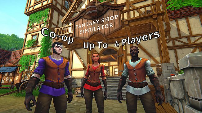 Fantasy Shop Simulator ⚔️