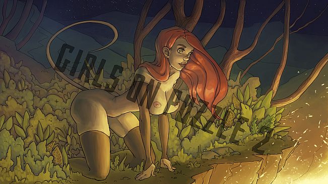 Girls on puzzle 2 - Wallpapers +18