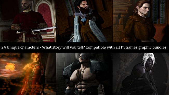 RPG Maker VX Ace - High Fantasy Main Party Pack II