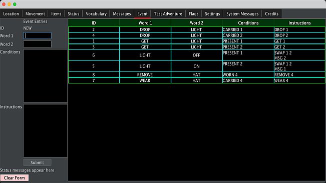 Interactive Fiction and Adventure Creator (IFAC)