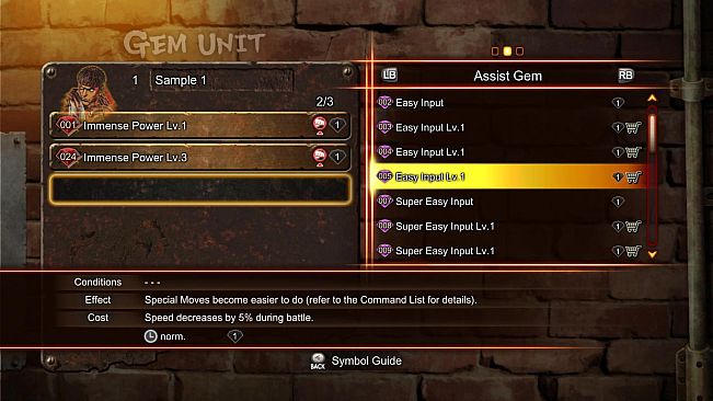 Street Fighter X Tekken: Street Fighter/Tekken Shared Assist Gem Pack 2