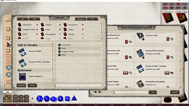 Fantasy Grounds - Secrets of Tibet (CoC7E)
