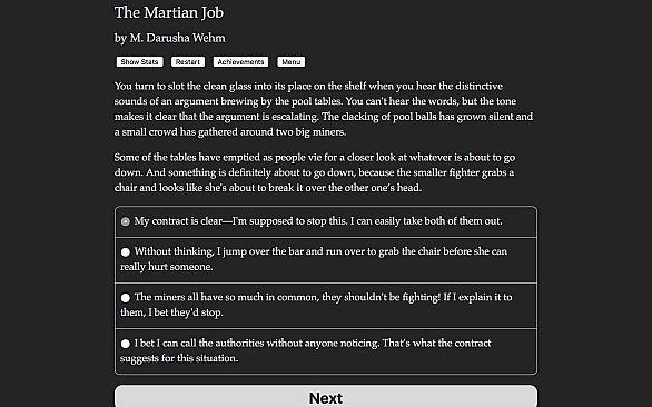 The Martian Job