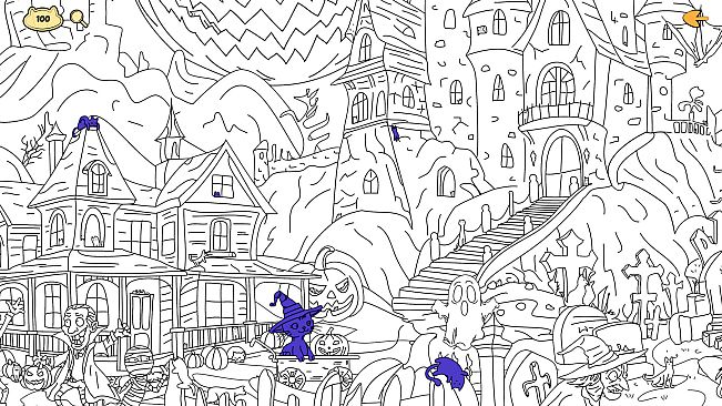 Halloween Filled With Cats