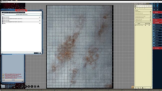 Fantasy Grounds - Starfinder RPG - Flip-Mat - Basic Terrain