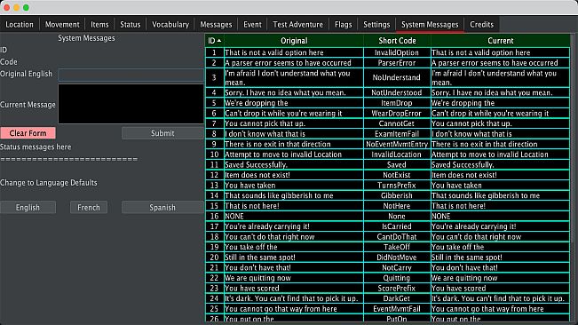 Interactive Fiction and Adventure Creator (IFAC)