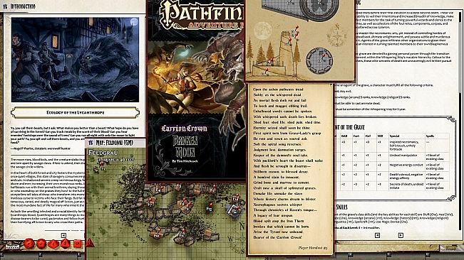 Fantasy Grounds - Pathfinder RPG - Carrion Crown AP 3: Broken Moon (PFRPG)
