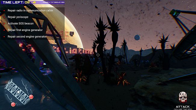 Space of Retaliation