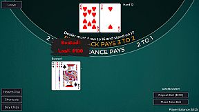 Player vs. Dealer Blackjack