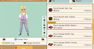 Floral Spring Outfit - WorldNeverland - Daily Life in the Elnea Kingdom - Another Life Adventure