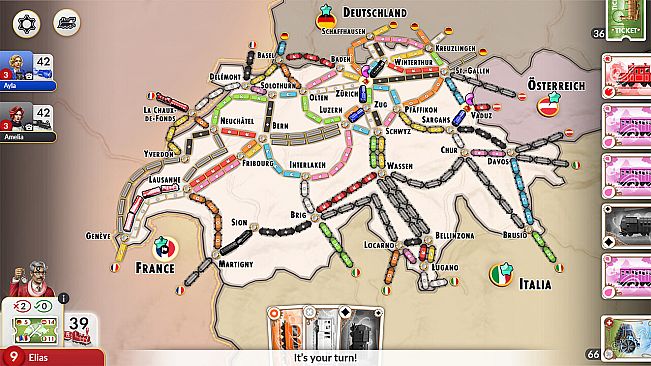Ticket to Ride - Switzerland Expansion