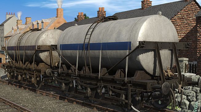 Trainz Plus DLC - UK 6 Wheel Milk Tanker Pack 1