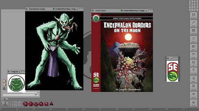 Fantasy Grounds - Encephalon Gorgers on the Moon (5E)