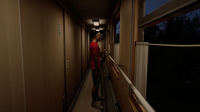 Russian Train Trip 3 - people in a train car