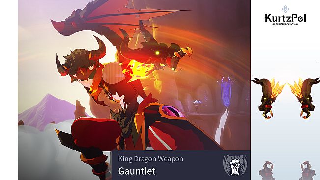 KurtzPel - King Dragon Basic Weapon Set