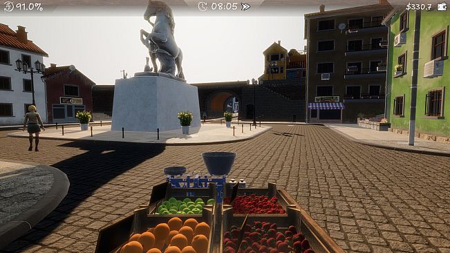 Street Vendor's Journey