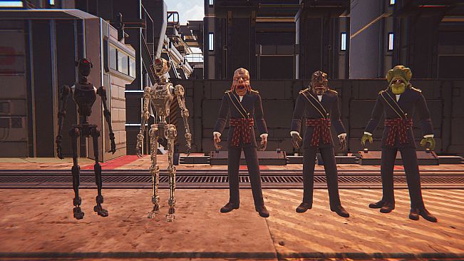 Sci-fi characters for Clip maker