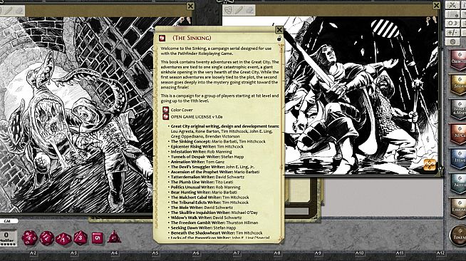 Fantasy Grounds - The Sinking: Complete Serial - PFRPG