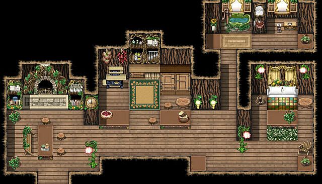RPG Maker MV - KR Fairy Tale Forest Tileset
