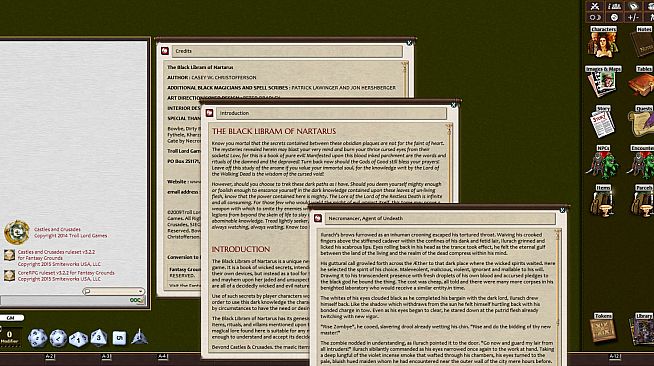Fantasy Grounds - The Black Libram of Natarus (Castles & Crusades)