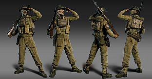 Zombie Army 4: Paratrooper Zombie Character