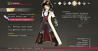Tales of Berseria - Pirate Costumes Set