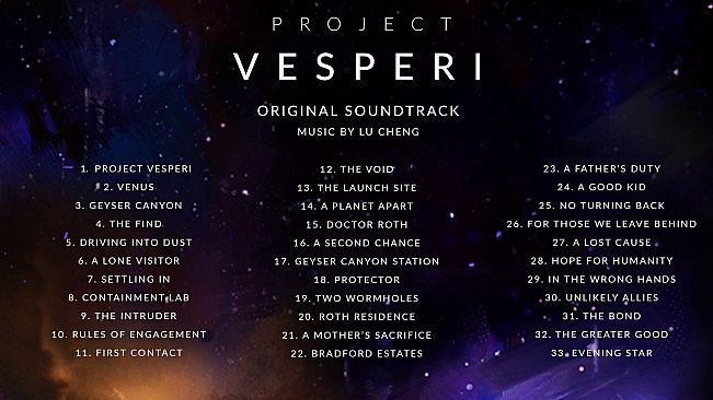 Project Vesperi - Original Soundtrack