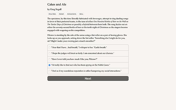 Jolly Good: Cakes and Ale