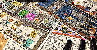 FIND ALL: Bunker - Coloring Book