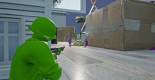 Plastic Men: War never changes