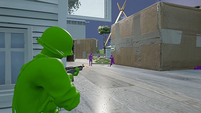 Plastic Men: War never changes