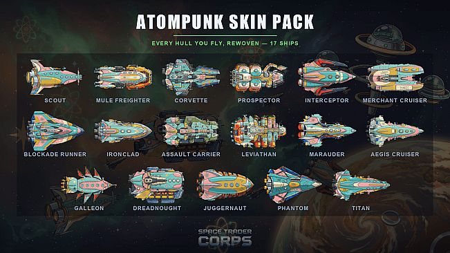 Space Trader Corps - Atompunk Skins