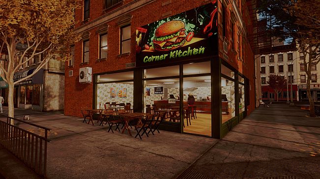 Corner Kitchen Fast Food Simulator