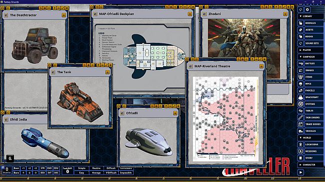 Fantasy Grounds - Traveller - The Fifth Frontier War: The Riverland