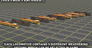 Trainz Plus DLC - C44aci Locomotive - GWA/ORA Pack