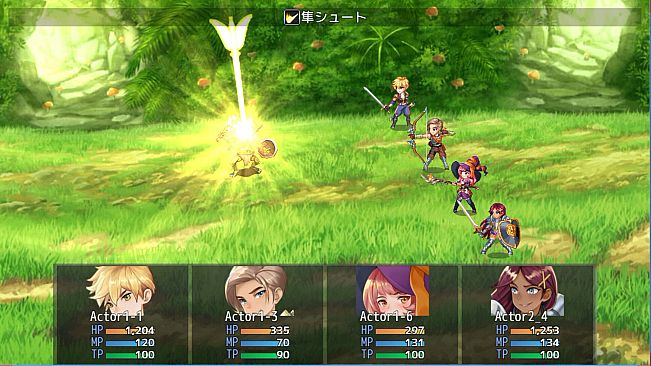 RPG Maker MZ - Animation Battler Material Collection Travel Companion Set 1
