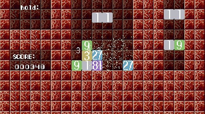 Pixel Game Maker MV - Falling Blocks Puzzle Sample